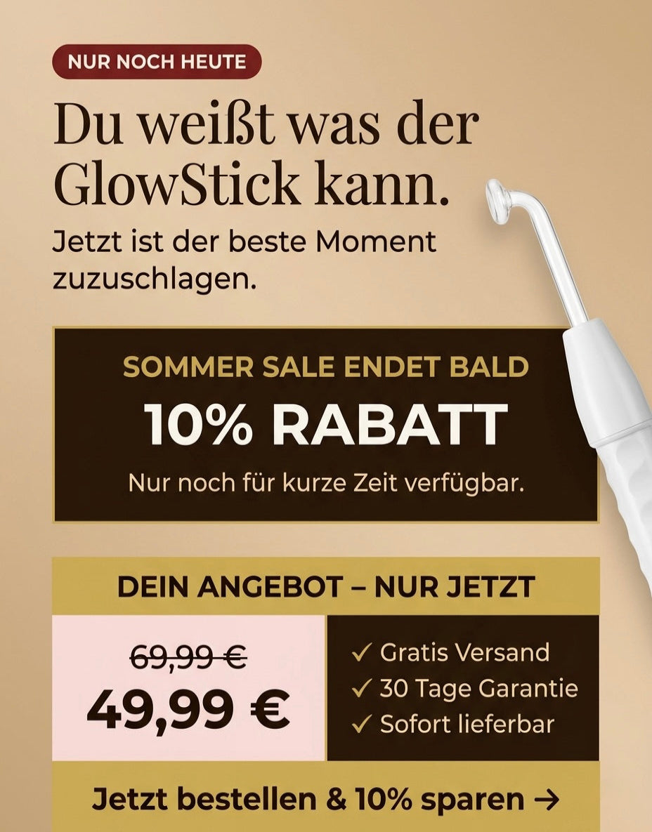 Klare Haut. Straffer. Jünger. LUMÉRA GlowStick 4 in 1